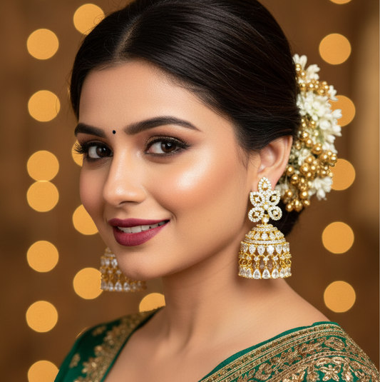 Gold Lavina Jhumki