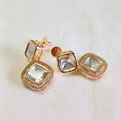 Gold Maiya Kundan Drop