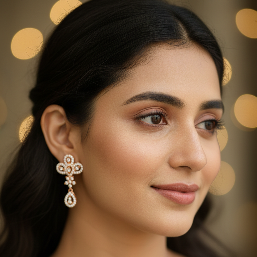 Gold Minsa Studs
