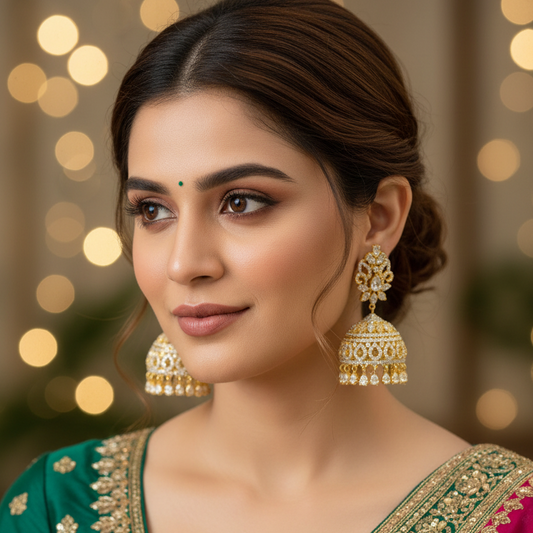 Gold Mysha Jhumki