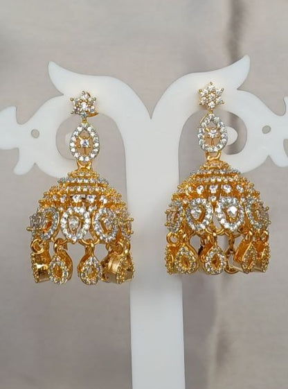 Gold Priya Jhumkis