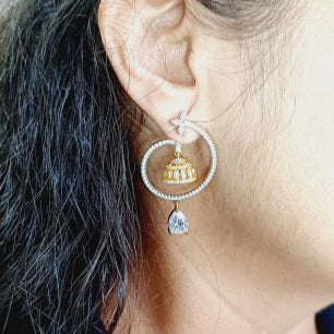 Gold Raaga Chandbali Jhumkis