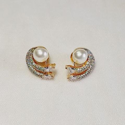 Gold Ragini Studs