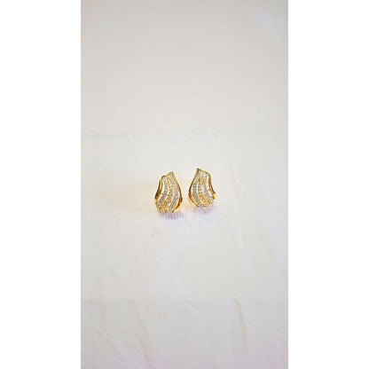 Gold Sweany Diamond Balis