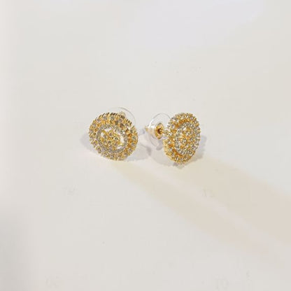 Gold Tarita Diamond Studs