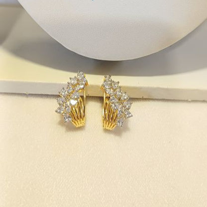 Gold Vivika Diamond Balis