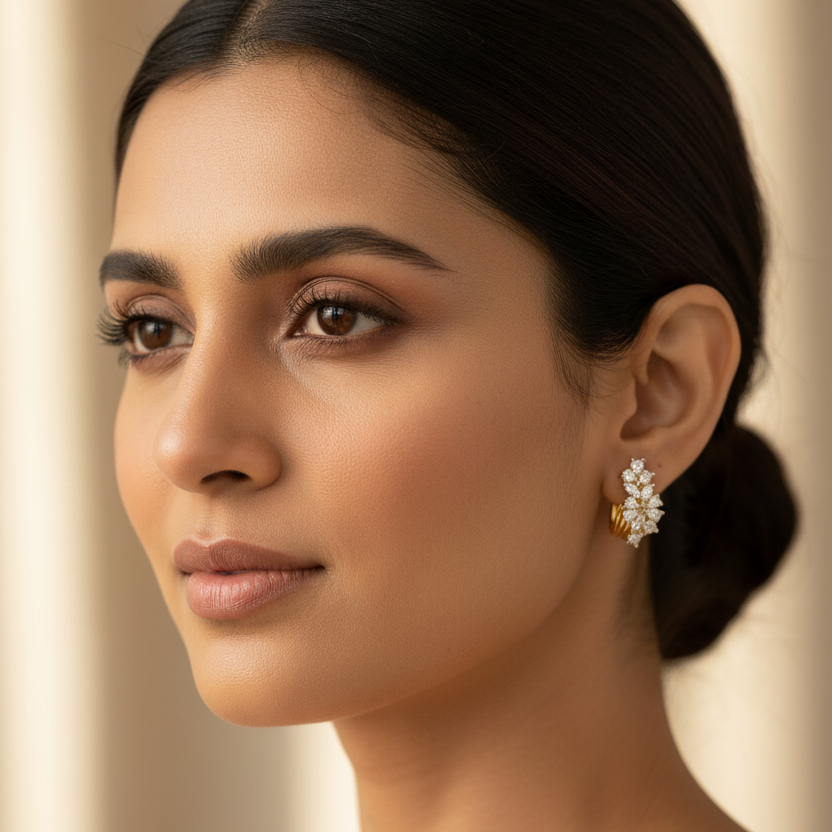 Gold Vivika Diamond Balis