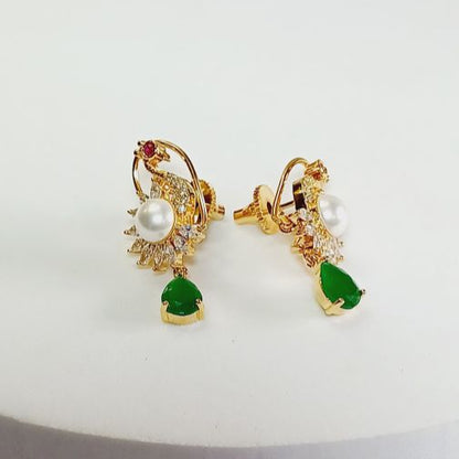 Green Purva Drop Gold