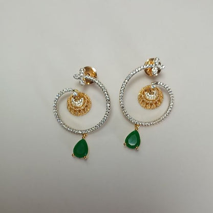 Green Raaga Chandbali Jhumki