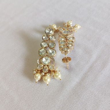 Pearl Latika Kundan Dangle