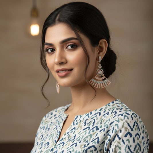 Rose Gold Falak Dangler