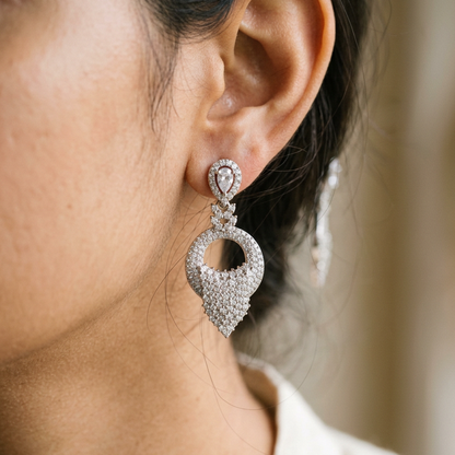 Silver Aakriti Drops
