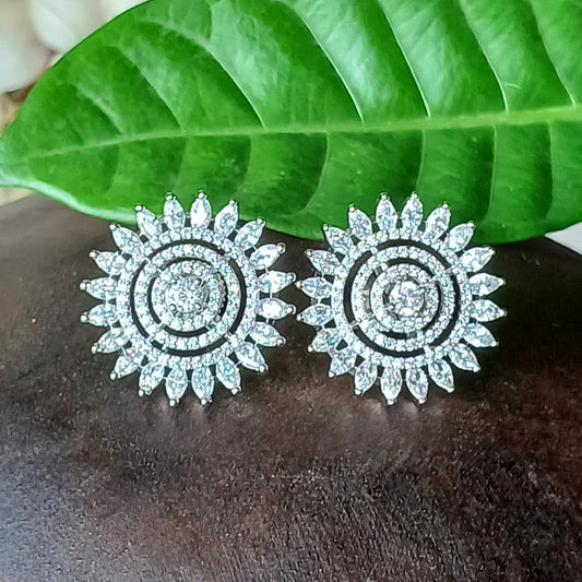 Silver Ada Studs