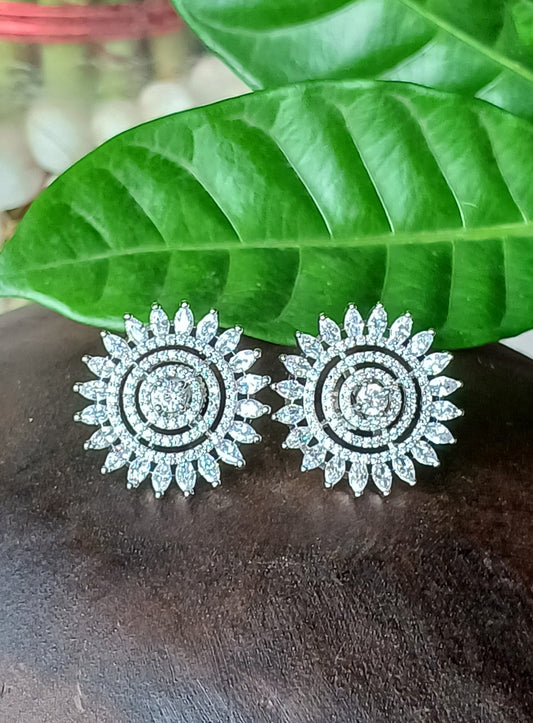 Silver Ada Studs