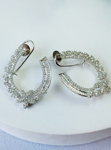 Silver Charita Studs