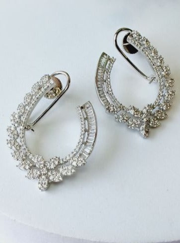 Silver Charita Studs