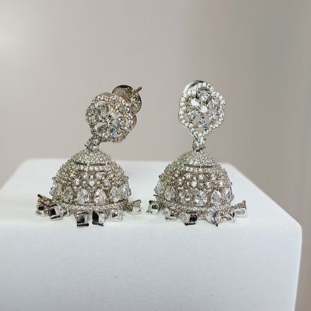 Silver Chetna Jhumki