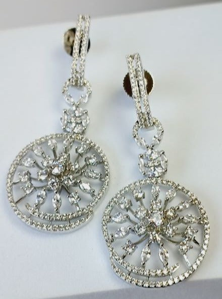 Silver Dipti Dangler