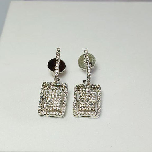 AD Silver Hazel Drop Earrings