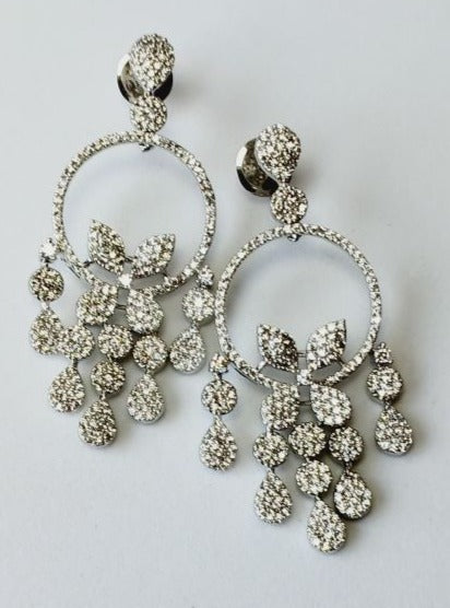 Silver Ishani Dangler