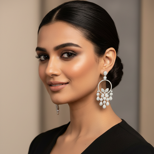 Silver Ishani Dangler