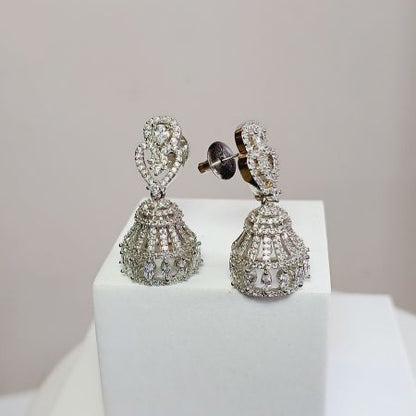 Silver Kanya Jhumki