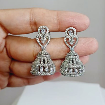 Silver Kanya Jhumki