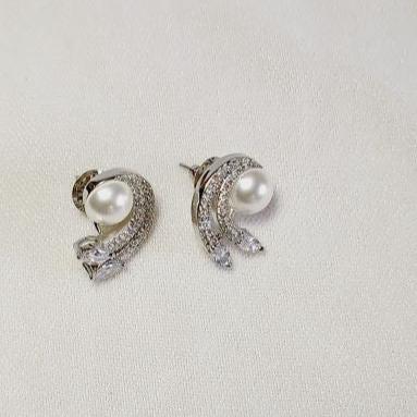 Silver Ragini Studs