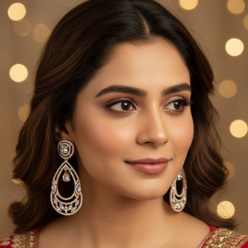 Silver Risha Dangler
