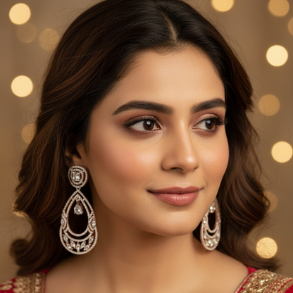 Silver Risha Dangler