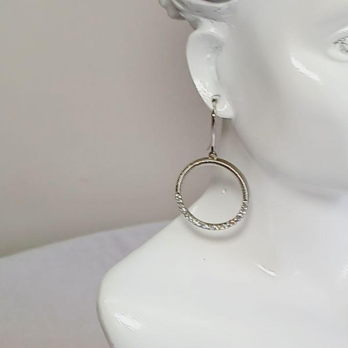 Silver Sonia Hoops