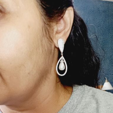 Silver Udaya Dangler