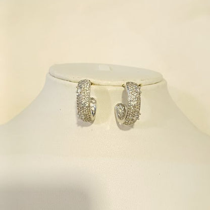 Silver Vedika Diamond Balis