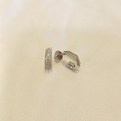 Silver Yuvika Diamond Balis