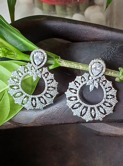 Silver Zara Chandbali