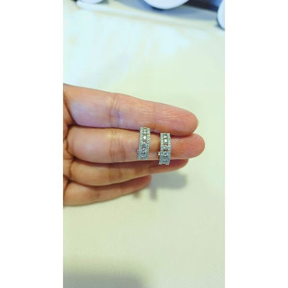 Silver Zue Diamond Balis