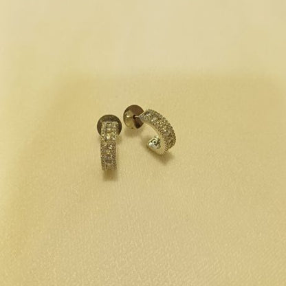 Silver Zue Diamond Balis