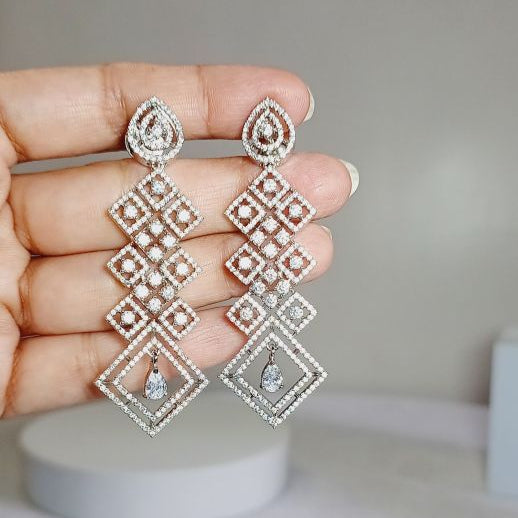 Silver Savani Dangler